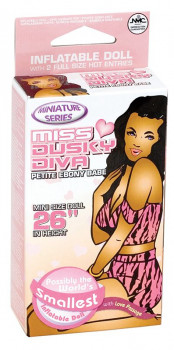 Надувная мини-кукла для фаллостимуляции Miss Dusky Diva Mini Doll